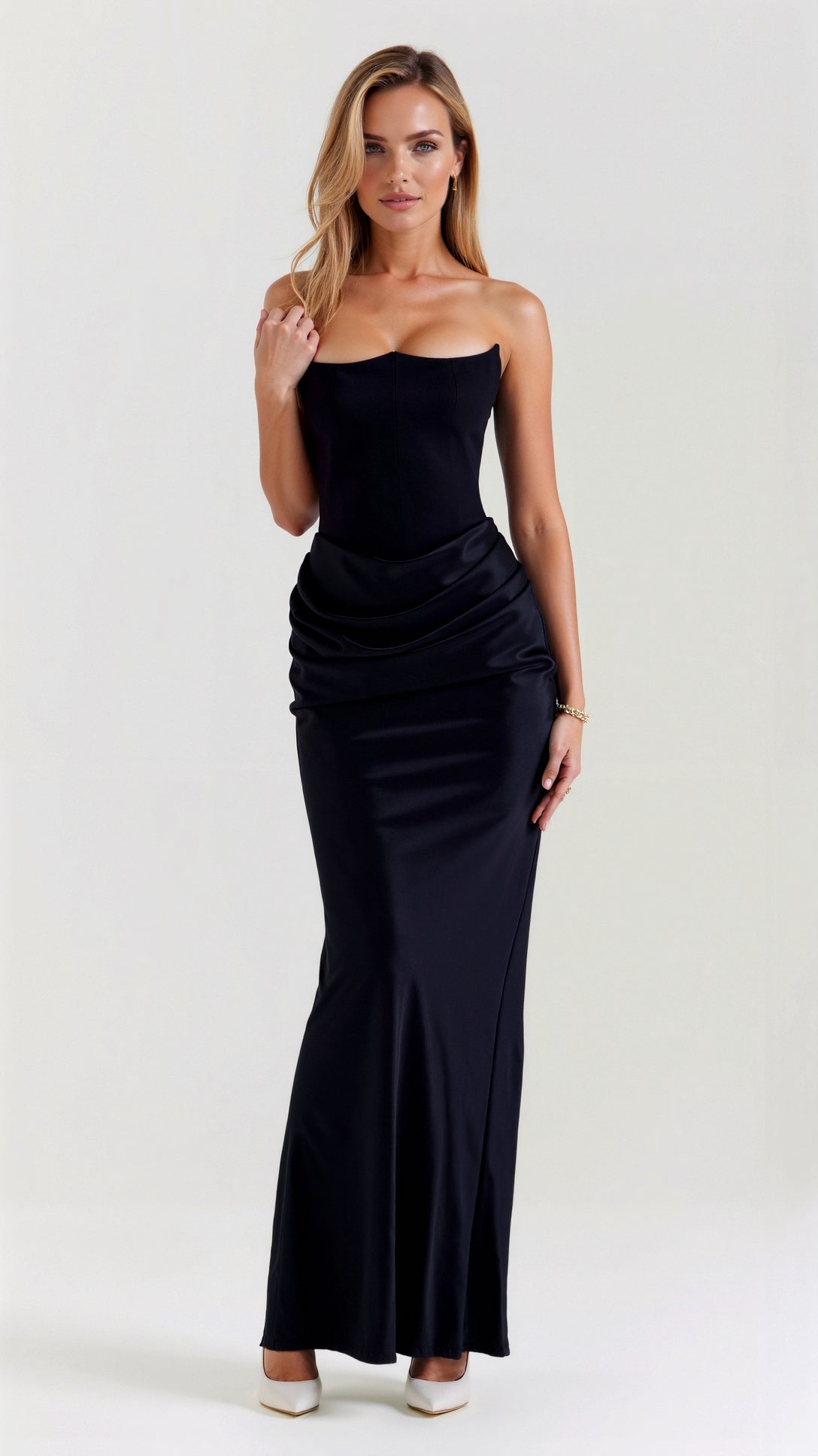 Women's Trendy Celebration Elegant Maxi Wedding Guest Dress
