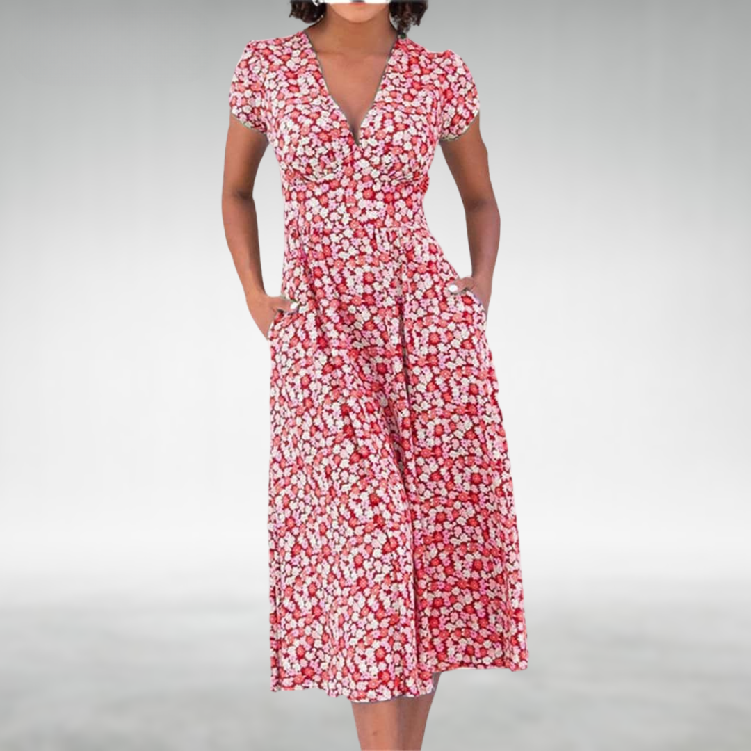 Versatile Classic Aesthetic Flattering Fit Summer Dress for Women