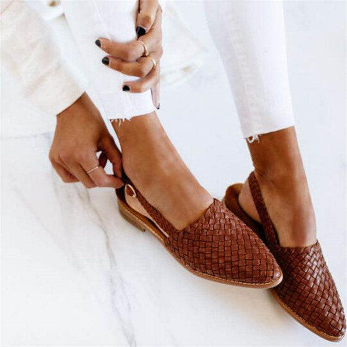 Women's Refined Fashion Artisanal Woven Flats