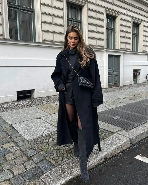 Women's Timeless Winter Business Long Formal Trendy Coat