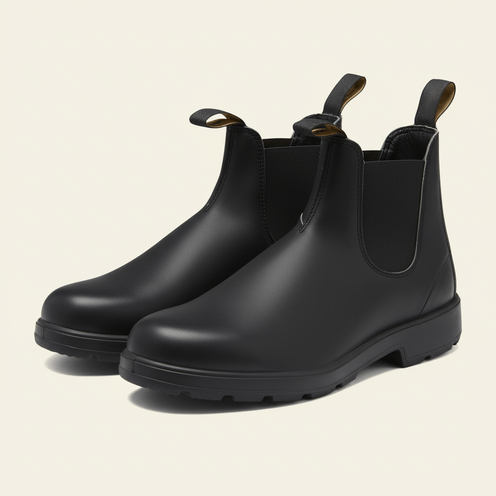 Rugged Sole Chelsea Boots