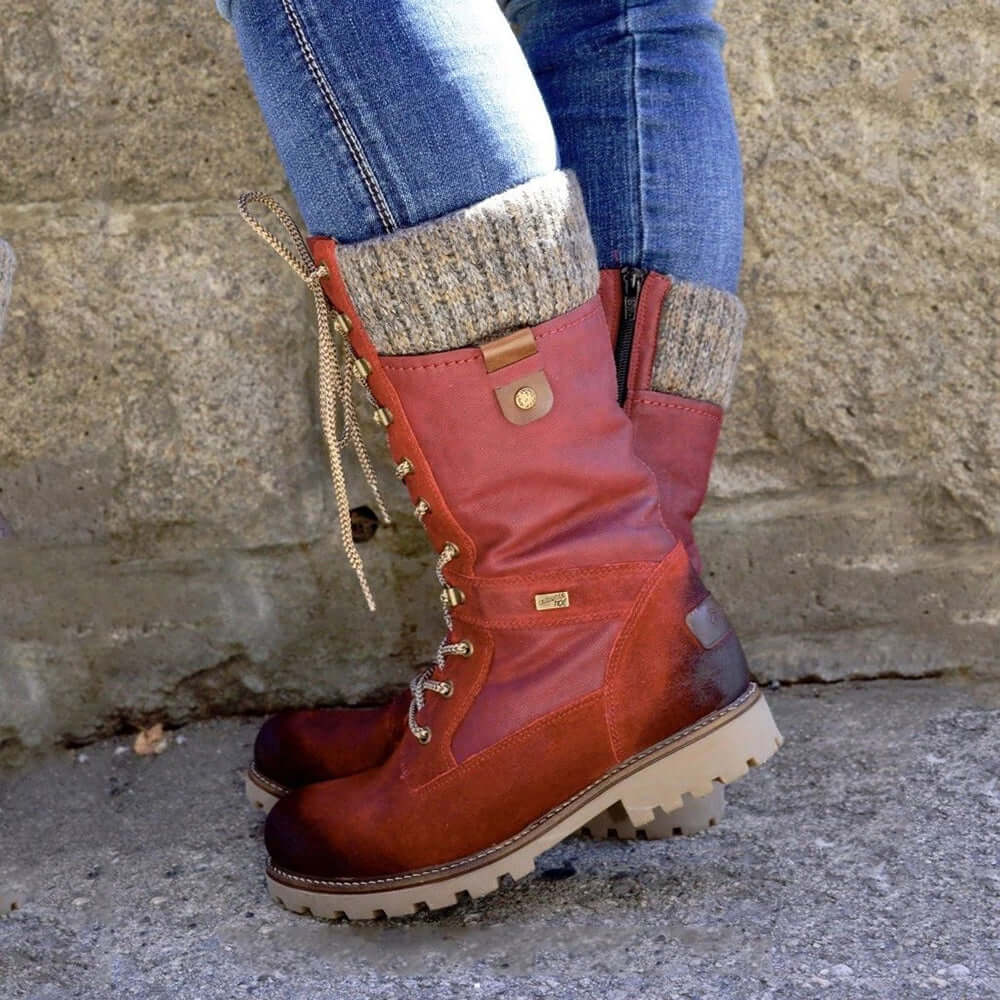 Women’s Non-slip Protective Stable Winter Boots - Ideal for Cold-Weather Days