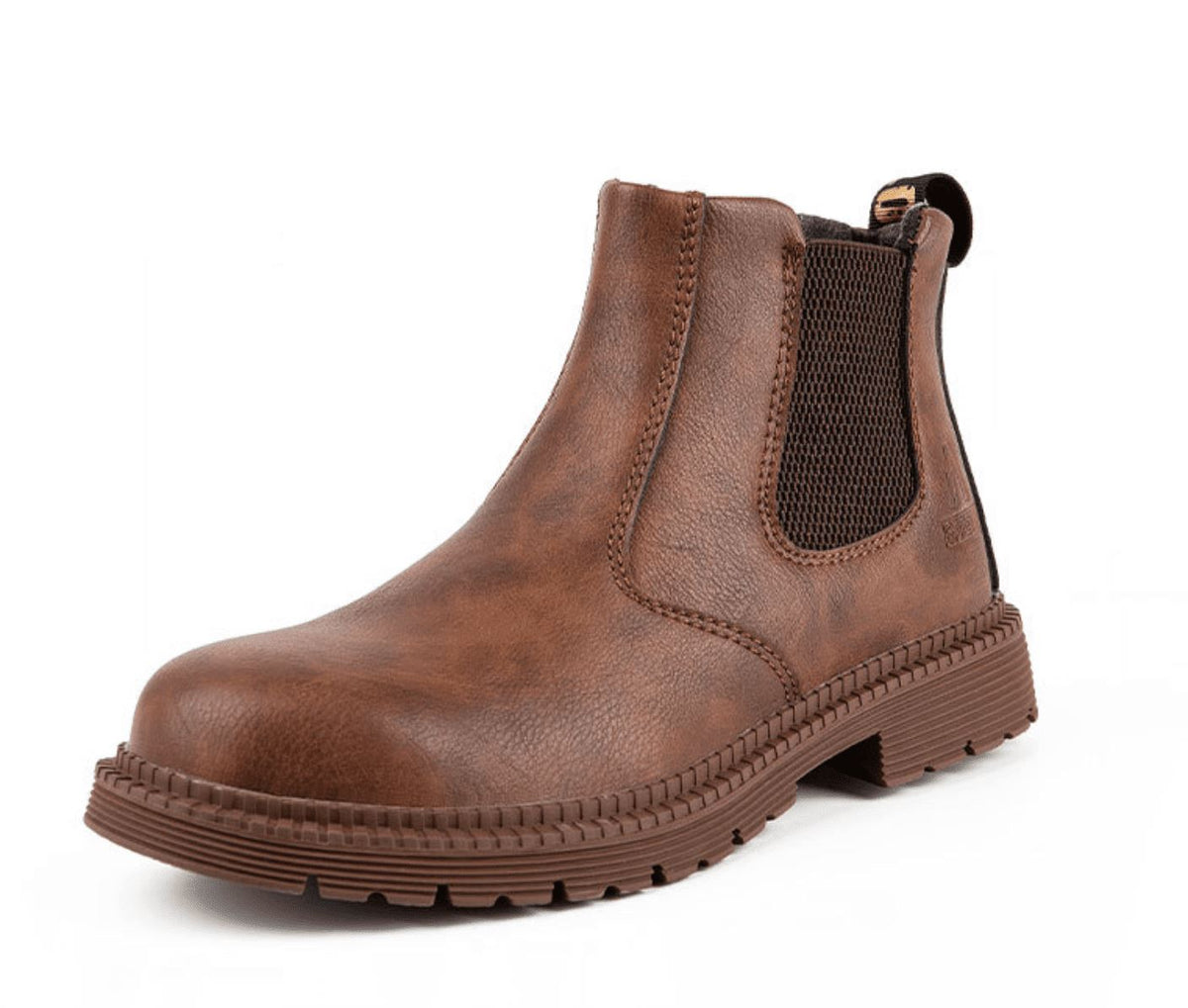 Timeless Slip-on Fit Leather Chelsea Boots for Men